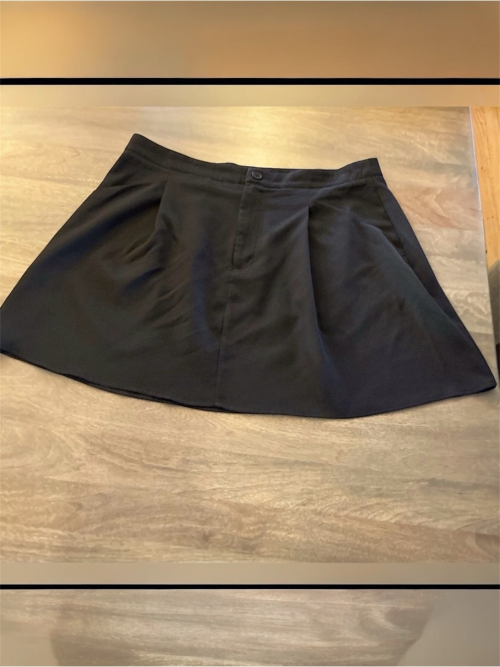 Cider classic  flare mini skirt